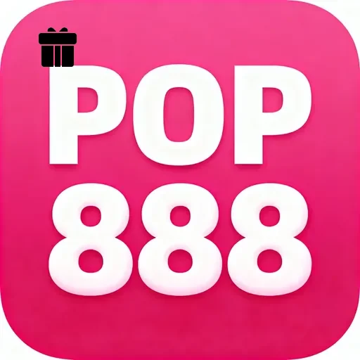 pop888 Logo